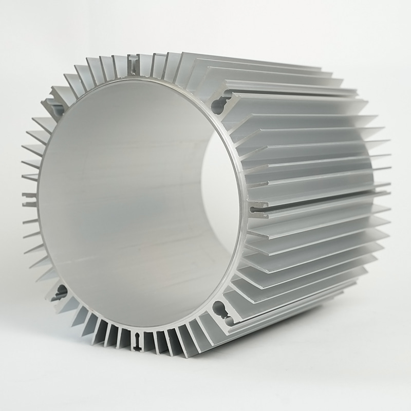 Panloob na diameter 215 extruded aluminyo air conditioner motor pabahay